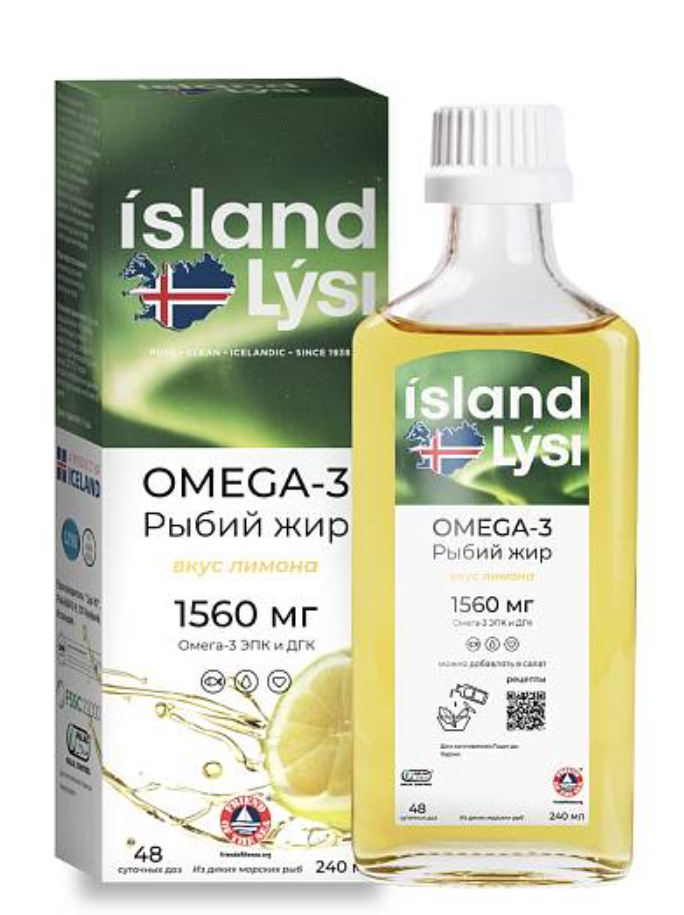 фото упаковки Lysi Омега-3 Рыбий жир