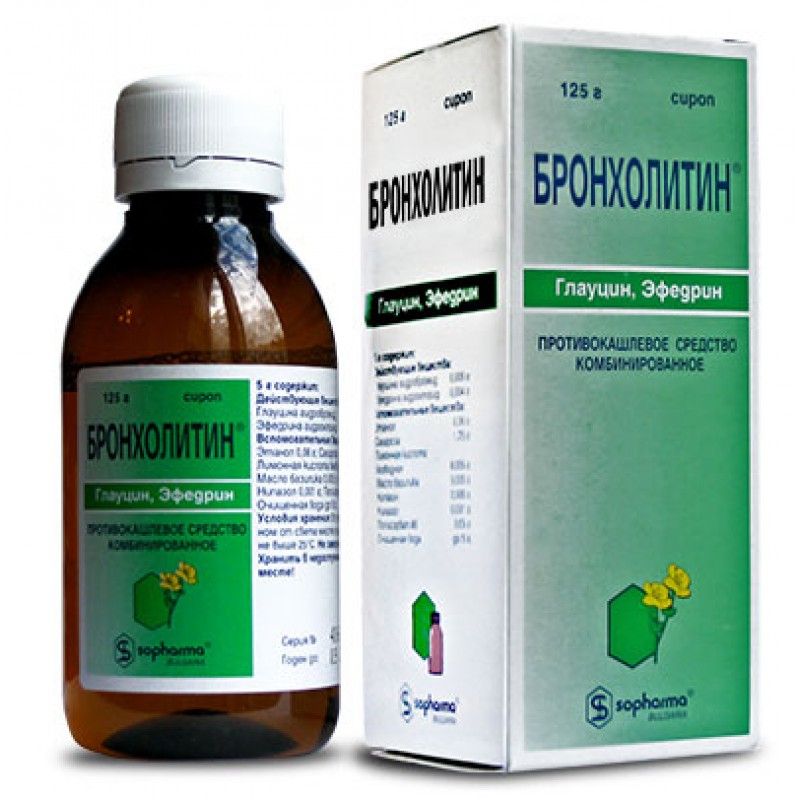 фото упаковки Бронхолитин